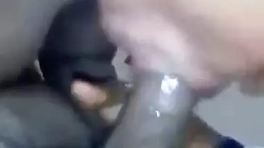 Desi sexy bhabhi deepthroat sucking my big dick and swallows cum with clear hindi