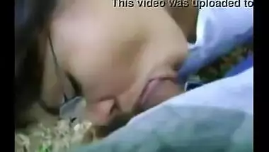 Legal age teenager angel gives her lover a oral-service behind their coaching