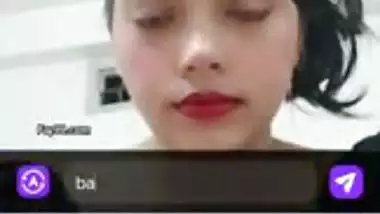 Gen Z Bengali girl big boobs licking viral live cam