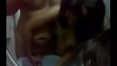 Desi Indian sister gives oral-stimulation to lustful stepbrother incest porn