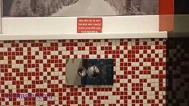 Sangeeta Goes To Mall Unisex Toilet And Gets Horny While Pissing And Farting (telugu Audio)