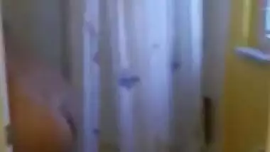 Chick bares her tiny sex breasts to her XXX Indian admirer with a camera