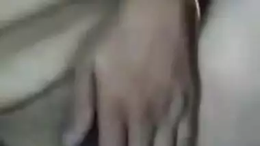 Village Bengali mom gets naked and rubs Desi XXX twat for the camera