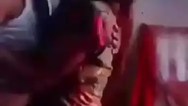 Home XXX sex of Desi village couple pleasing each other on the bed