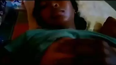 [ Indian Hard Porn ] Desi XXX village girl Rupa show her boobs and suck her bf dick