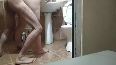 Mallu Girlfriend I Put My Big Dick In Her Big Ass And Pussy Under The Shower In The Bathroom