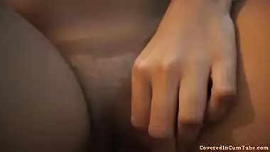 Receiving my step-son cum across me before going in order to