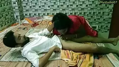 Indian hot 18yrs college boy rough sex married stepsister!! with erotic dirty talking