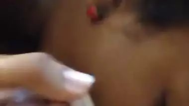 Horny lover records his sexy GF’s blowjob MMS