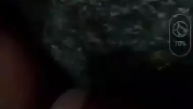 Wife naked boobs sucking by husband before sex