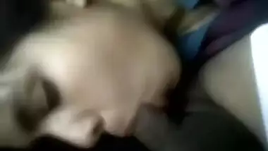 lady slobbers on a dong in amateur Indian oral sex sex tape