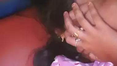 Boyfriend sucking small boobs of virgin girlfriend