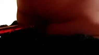Paula s herself by piercing her navel with a giant pencil that pierces her entire belly Sexy