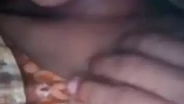 Night video call chat of horny Indian girlfriend