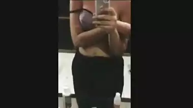 Porn videos of a college girl playing with and satisfying her tight pussy