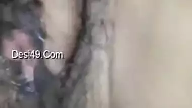 Farmer asks the Desi wife to demonstrate tits and vag on the camera