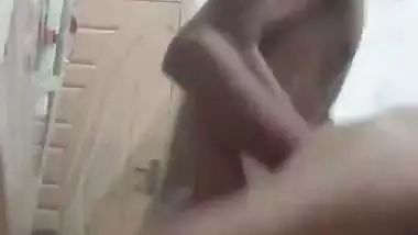 Skinny guy records his hardcore desi porn with his stepmom