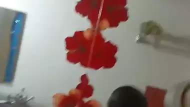 Big boobs sister bathing caught on cam by brother