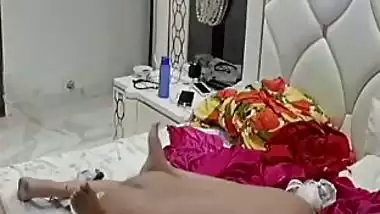 CCTV footage of couple fucking in bedroom viral MMS