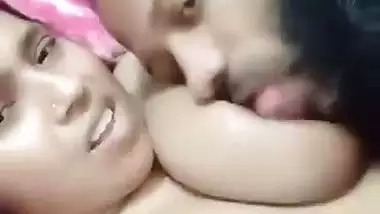 Chattogram Bangla aunty huge boobs sucking by lover
