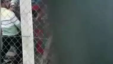 Fresh Desi mms sex online, Paki cheating wife outdoor fuck with lover