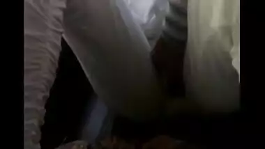 Horny college slut enjoys outdoor oral sex with her senior