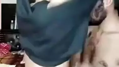 Hot XXX couple makes MMS video of foreplay before sex in Desi style