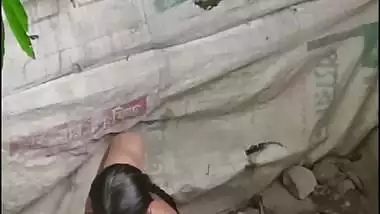 Outdoor bath bhabhi showing huge milk tankers