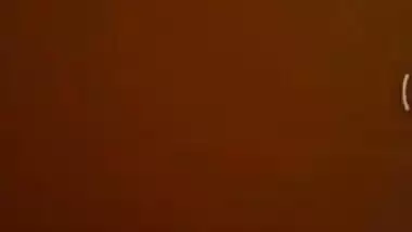 During video call amateur Desi girl with big XXX tits poses fully naked