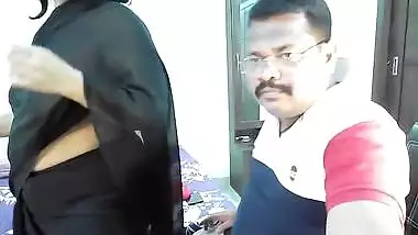 Nerdy and chubby Desi MILF has her XXX assets worshipped on webcam