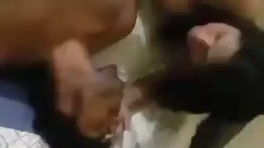 Nude actress sucks dick and licks cum in the porn shoot