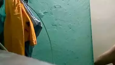 Sexy mom dress change caught by horny son viral MMS