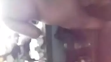 Bhabhi roaming nude in the home n hubby record it