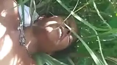 Horny Desi XXX girl have a jungle sex with a secret lover MMS