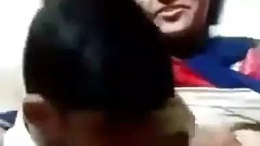 Pervert sucks cousin sister’s juicy boobs in desi mms