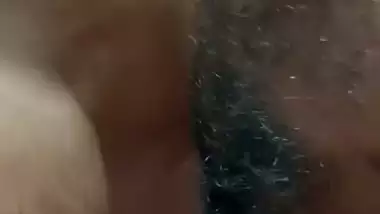 Chubby bhabhi shaved pussy fucking by husband friend