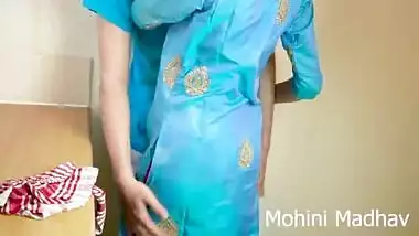 indian sexy boobs sister in law fucked hard in kitchen with her favorite doggy style position with hindi conversion