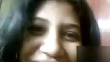 Chubby desi married aunt boobs and tits show in video call by lover guy