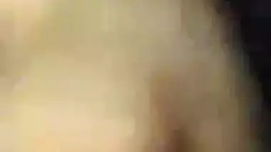 Cute Desi beauty large love bubbles twat show for bf selfie movie scene