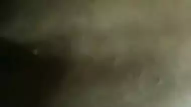 Cute Desi girl brandishes lovely XXX tits in close-up making man touch