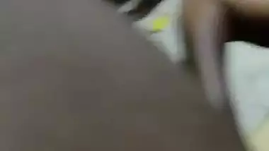 Dusky Tamil MILF wet pussy fucking after blowjob