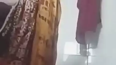 Big ass aunty striptease nude show for secret lover