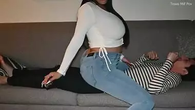 (Watch This) Super Hot Ebony Stepmom Takes Stepsons Game Away To Make Him CUM! | ft Jennifer Exxotic