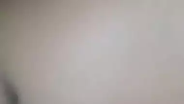 Hot Indian XXX female is naked but man touches her body with his sex tool
