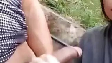 Desi seductive 19 yo babe outdoor fuck by big dick - best XXX porn